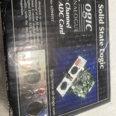 SSL XLogic SuperAnalogue Channel (Used) - Vintage King