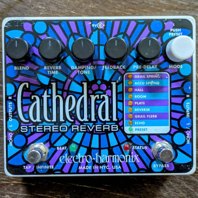 日本最大級 ギター electro-harmonix Cathedral Stereo Reverb ギター 