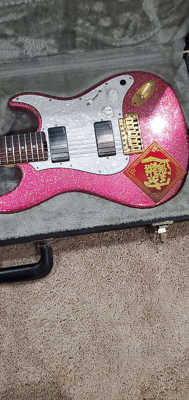 ESP Snapper Ohmura Custom 7  Twinkle Pink image 1