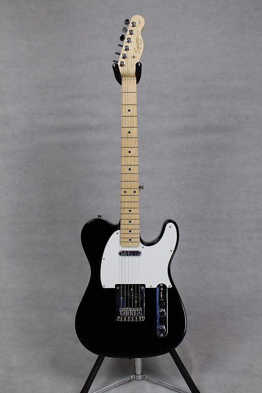 Fender Squier Affinity Telecaster Electric Guitar MN Black | Reverb