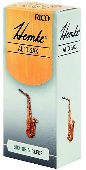 Hemke Alto Sax Reeds, Box of 5, Strength 2.5 image 1