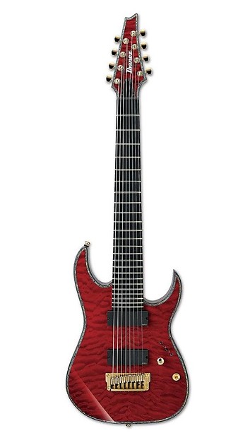 Ibanez Iron Label RGIX28FEQM 8-String Guitar | Reverb
