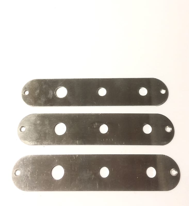 Telecaster Style Control Plate (1) - Stainless Steel image 1