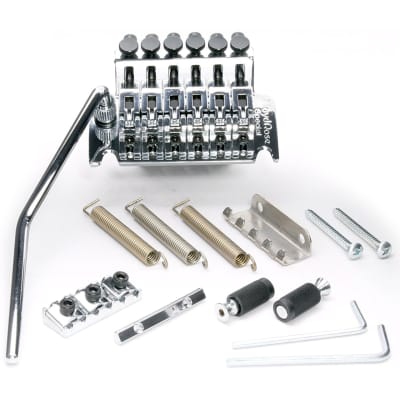Floyd Rose FRTS1000R3 Special Series Tremolo Bridge System with R3 Nut, Chrome image 2