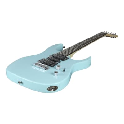 Artist SS45 Sonic Blue Electric Guitar & Accessories image 4