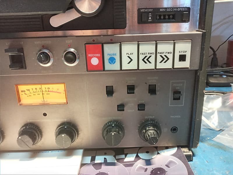 Ampex Teac ATR-700 Pro Reel To Reel Recorder 4 track 2 speed - Serviced in  full Working Order