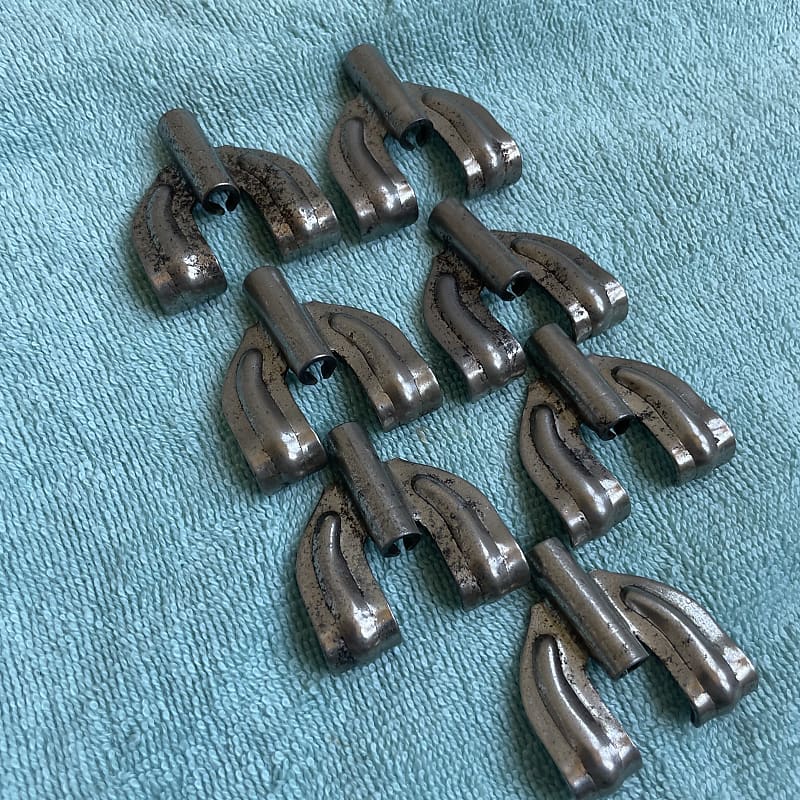 Ludwig Bass drum claws 50s Nickel Reverb