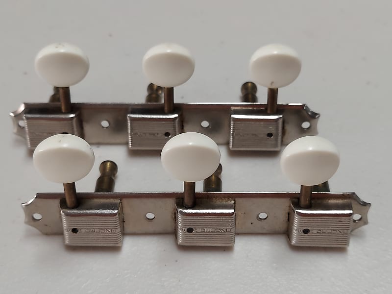 1950s 60s Kluson Deluxe Single Line Strip Tuners For Post Reverb