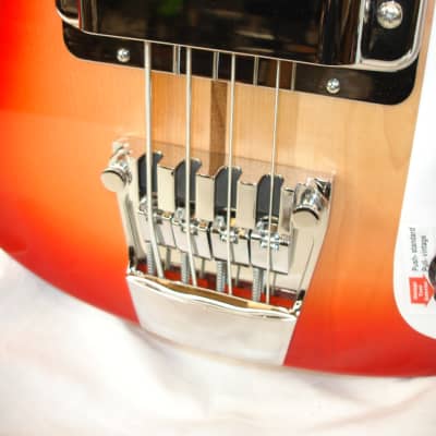 2024 Rickenbacker 4003S Electric Bass Guitar - FireGlo w/ Case image 5