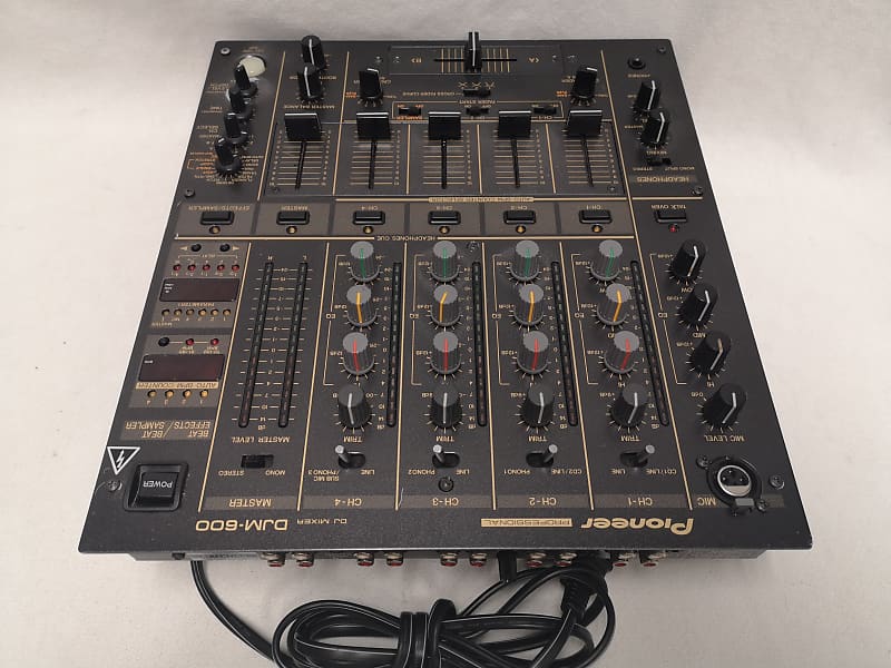 Pioneer DJM-600 Professional Four Channel DJ Mixer with
