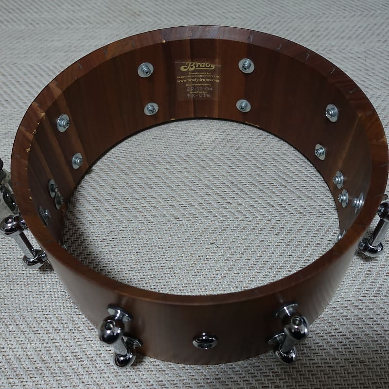 Brady Wandoo block stave 13x5.5 snare drum