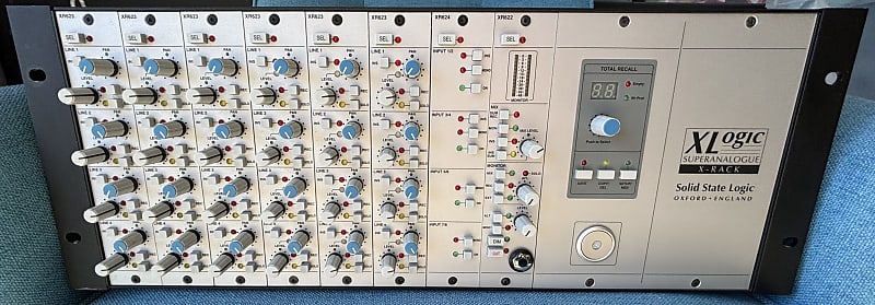 Solid State Logic X-RACK MIXER 2009 ish - Silver with DB-25 | Reverb