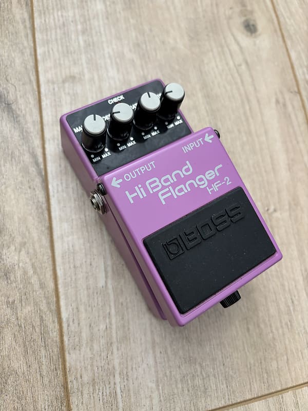 BOSS Hi Band Flanger HF-2 ピンク BOSS HF-2 Hi Band Flanger Guitar Effector Pink Pro Audio
