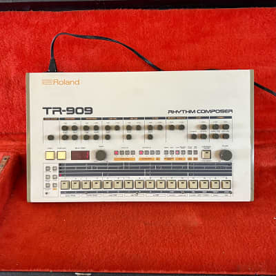Roland TR-909 c 1983 original vintage analog drum machine image 2