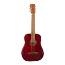 Fender FA-15 3/4 Steel 6-String Acoustic Guitar (Red)