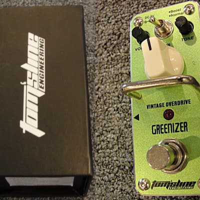Tom's Line Engineering AGR-3 Greenizer Vintage Overdrive Guitar effects Pedal image 2