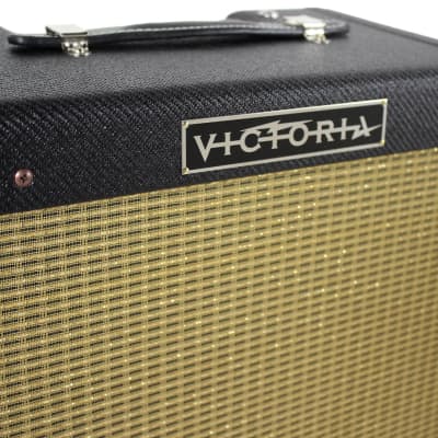 Victoria Amplifier 518 1x8 Combo, Black Tweed image 3