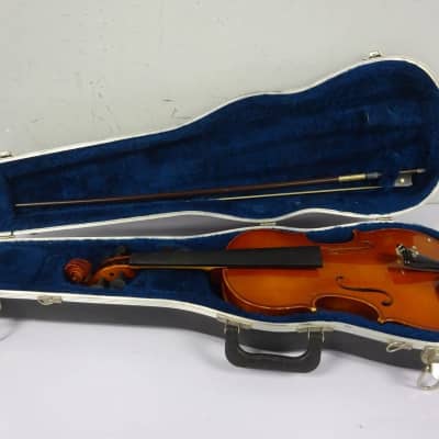 A.R. Seidel Sized 4/4 violin, Germany, 1998,  Stradivarius Copy, with Case & Bow image 21