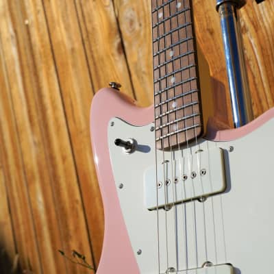 G&L USA Fullerton Deluxe Doheny Shell Pink 6-String Electric Guitar w/ Deluxe Gig Bag NOS image 7