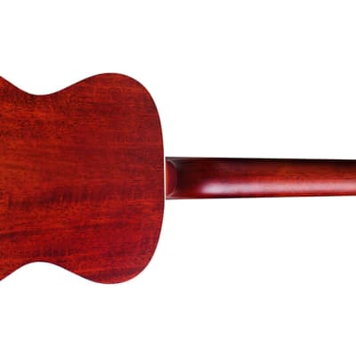 Guild USA Modell M-40E Troubadour Acoustic guitar Natur incl. case image 7