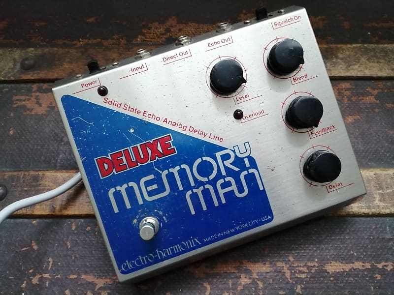 Vintage '70s Electro-Harmonix Deluxe Memory Man | Reverb UK