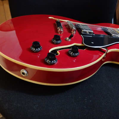 Hamer Echotone 2000 Trans Red 335 Semi-Hollow Guitar Seymour Duncan PAF image 21