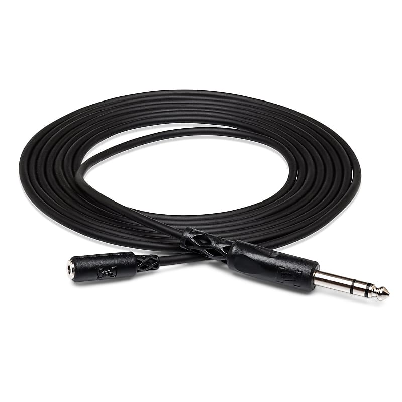 Hosa 25 Ft Headphone Adapter Cable 3.5 MM TRS To 1/4 In TRS image 1
