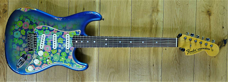 Fender Custom Shop Namm Ltd 69 Blue Flower Strat Relic CZ544505 ~ Namm Show Guitar image 1