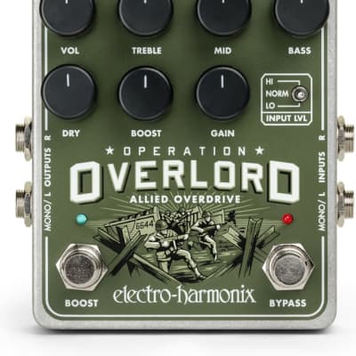 Electro-Harmonix Operation Overlord Allied Overdrive Pedal image 1