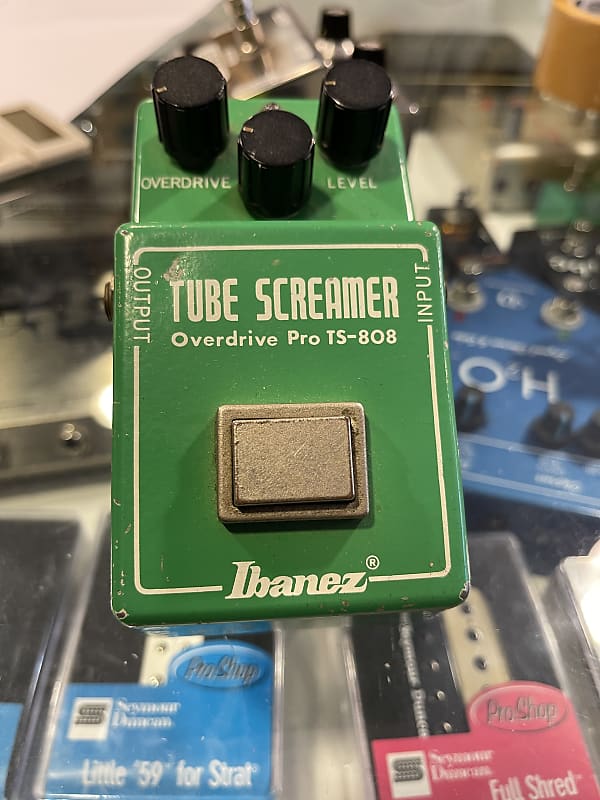 Ibanez Tube Screamer Ts808 year 1908 Chip JRC4558