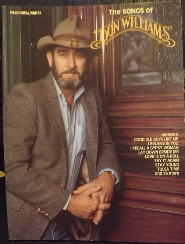 Don Williams Song Book Hal Leonard Pub. The Songs of Don | Reverb