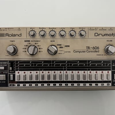 Roland TR-606 Drumatix 1980s - Silver