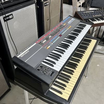 Roland Juno 106 1980’s original vintage analog poly-synth MIJ Japan synthesizer image 2