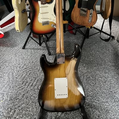 Fender Stratocaster 1954 ; 1955 - 1/55 TG neck and 11/54 body - Sunburst image 2