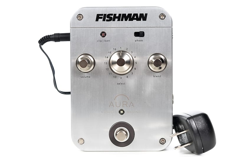 ギター FISHMAN Aura Sixteen Fishman Aura Sixteen Programmable Imaging Pedal | Sweetwater