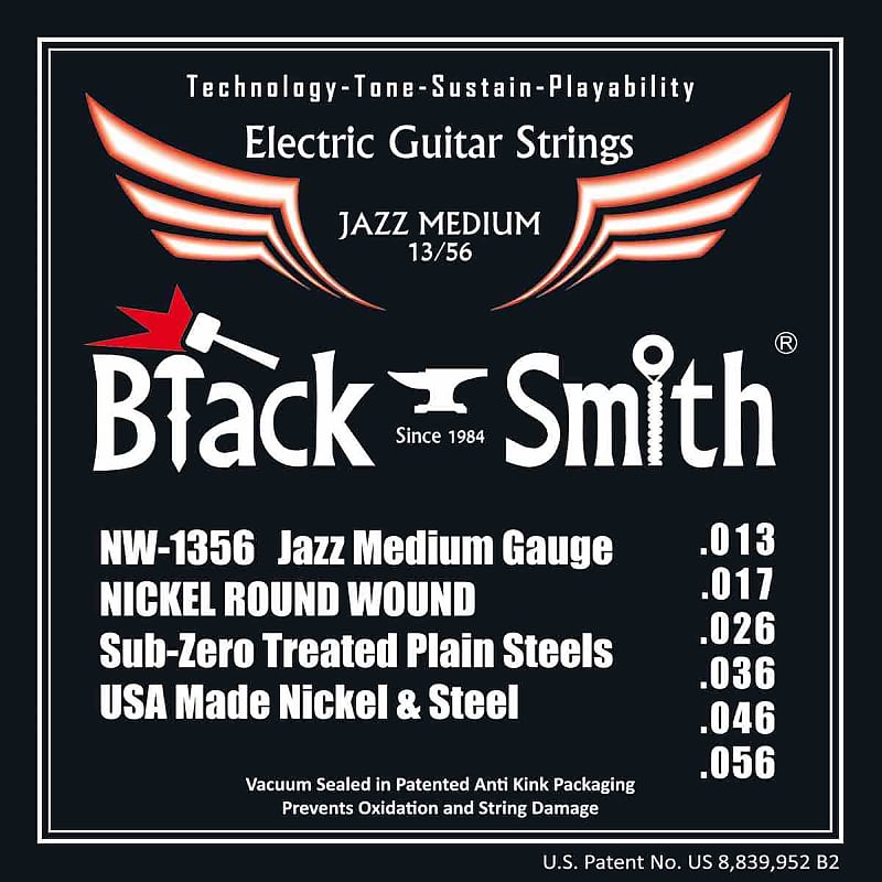Black Smith NW1356 - Jeu Cordes électriques 13-56 image 1