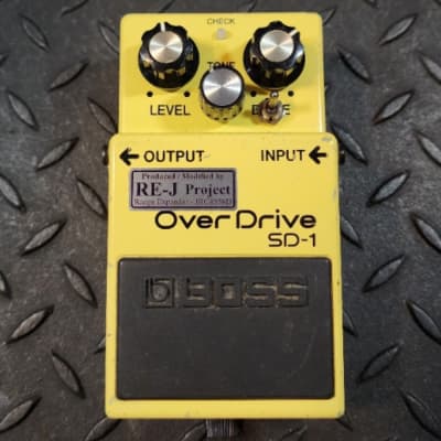 Boss SD-1 Super Overdrive w/ Analogman Mod