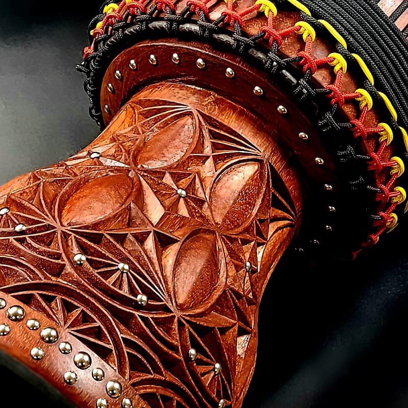 Djembe Drum Lenke Hardwood 2023 Handmade All Solid One Reverb