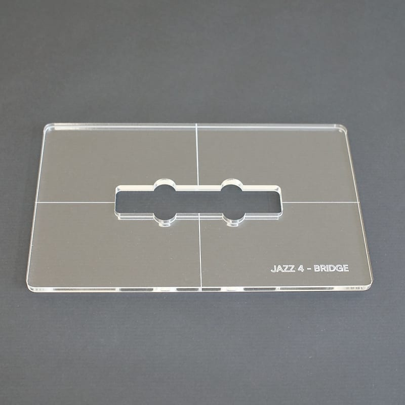 Pickup Routing Template Jazz Bass Bridge (4 String) Reverb UK