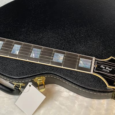 NEW! Gibson Custom Shop '68 Les Paul Custom Reissue - Gloss Ebony - Authorized Dealer - Only 8.8 lbs - G04907 image 5