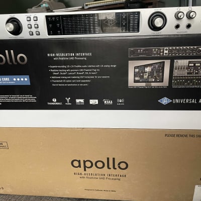 DTM・DAW UAD Apollo Quad Firewire + Option Card DTM・DAW UAD Apollo Quad Firewire + Option Card Universal Audio