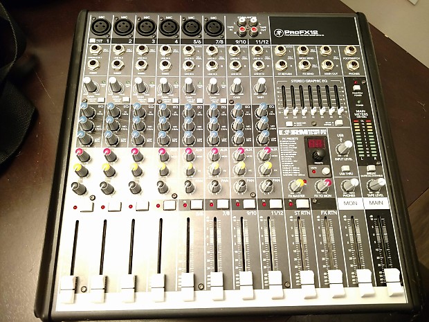 Mackie ProFX12 Mixer V1 | Reverb Mackie ProFX12 Mixer V1 | Reverb