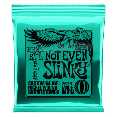 Ernie Ball 2626 Electric Guitar Strings (12-56) Not Even Slinky image 1