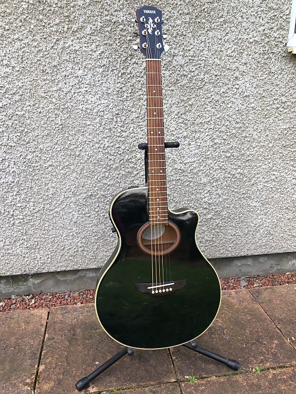 Yamaha APX-4A Electro-Acoustic Guitar Black | Reverb