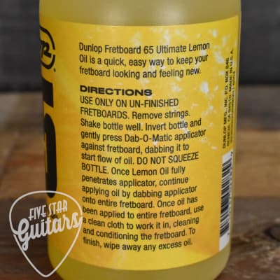 Dunlop 6554 Lemon Oil 4 oz image 2