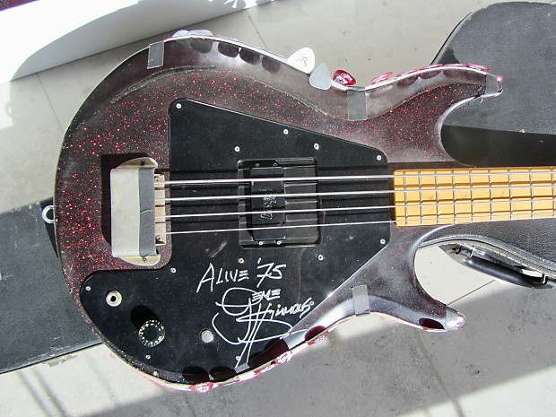 Gibson Gene Simmons KISS Stage Played and Signed Vintage Reverb