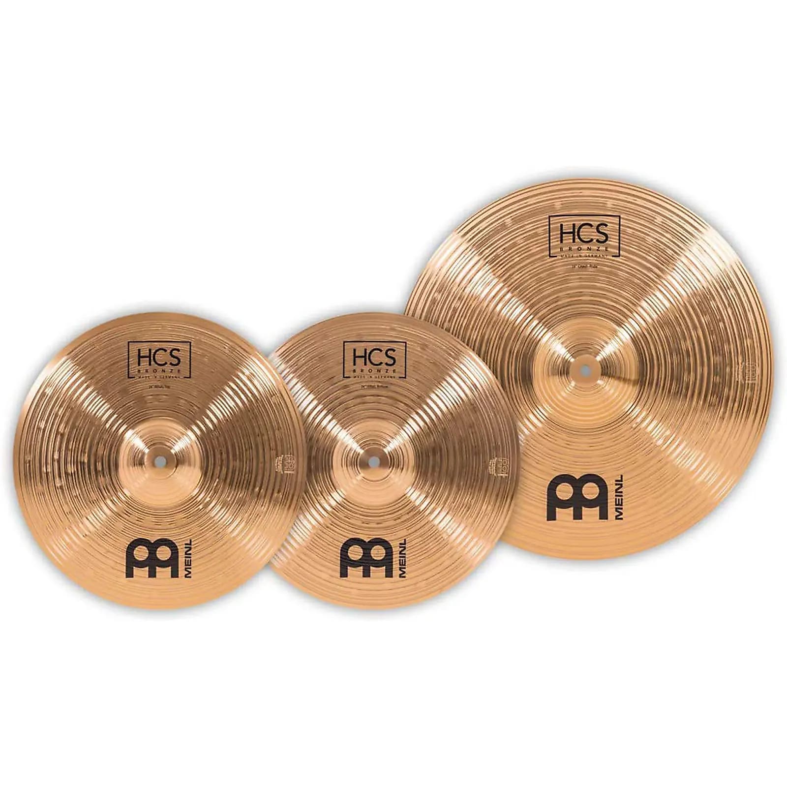 Meinl HCS1418+14C HCS Basic Box Set 18/14" 2pc Cymbal Pack | Reverb