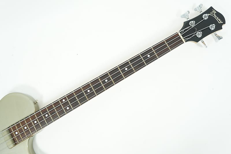 Burny LSB-48 SILVER LP Shape Bass Fernandes | Reverb Finland