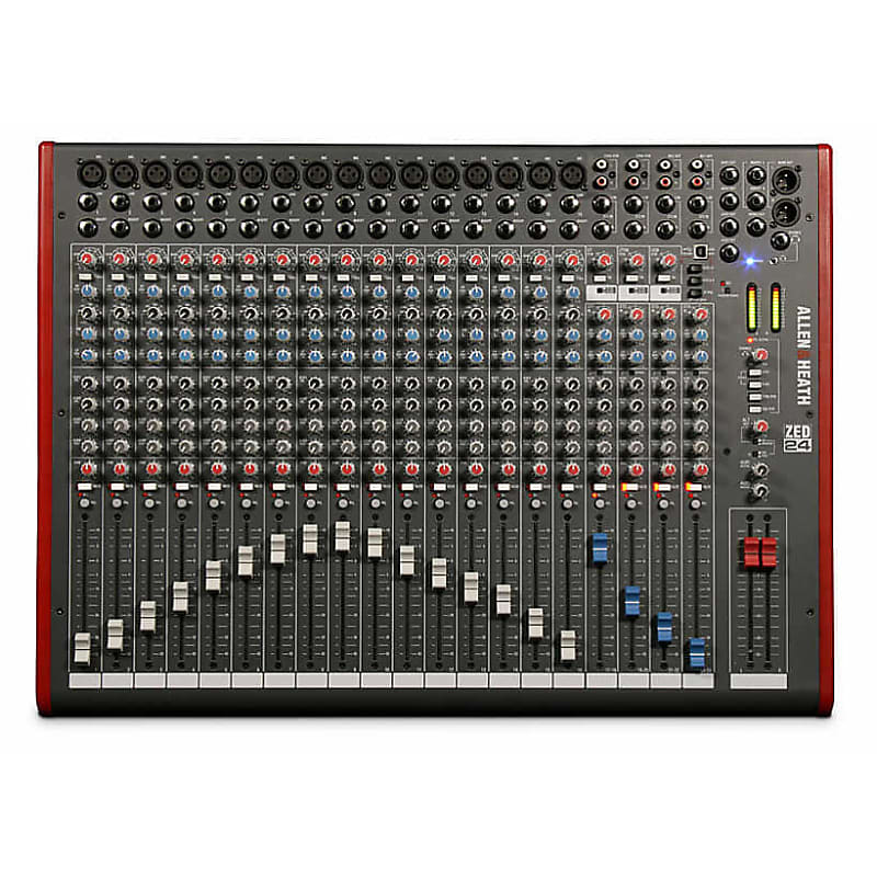 Allen and Heath ZED-24 24-Channel Mixer with USB Interface image 1