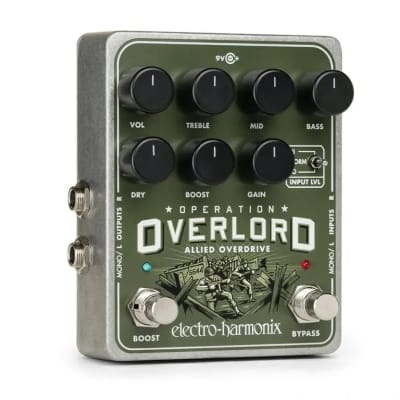 Electro-Harmonix Operation Overlord Allied Overdrive | Reverb